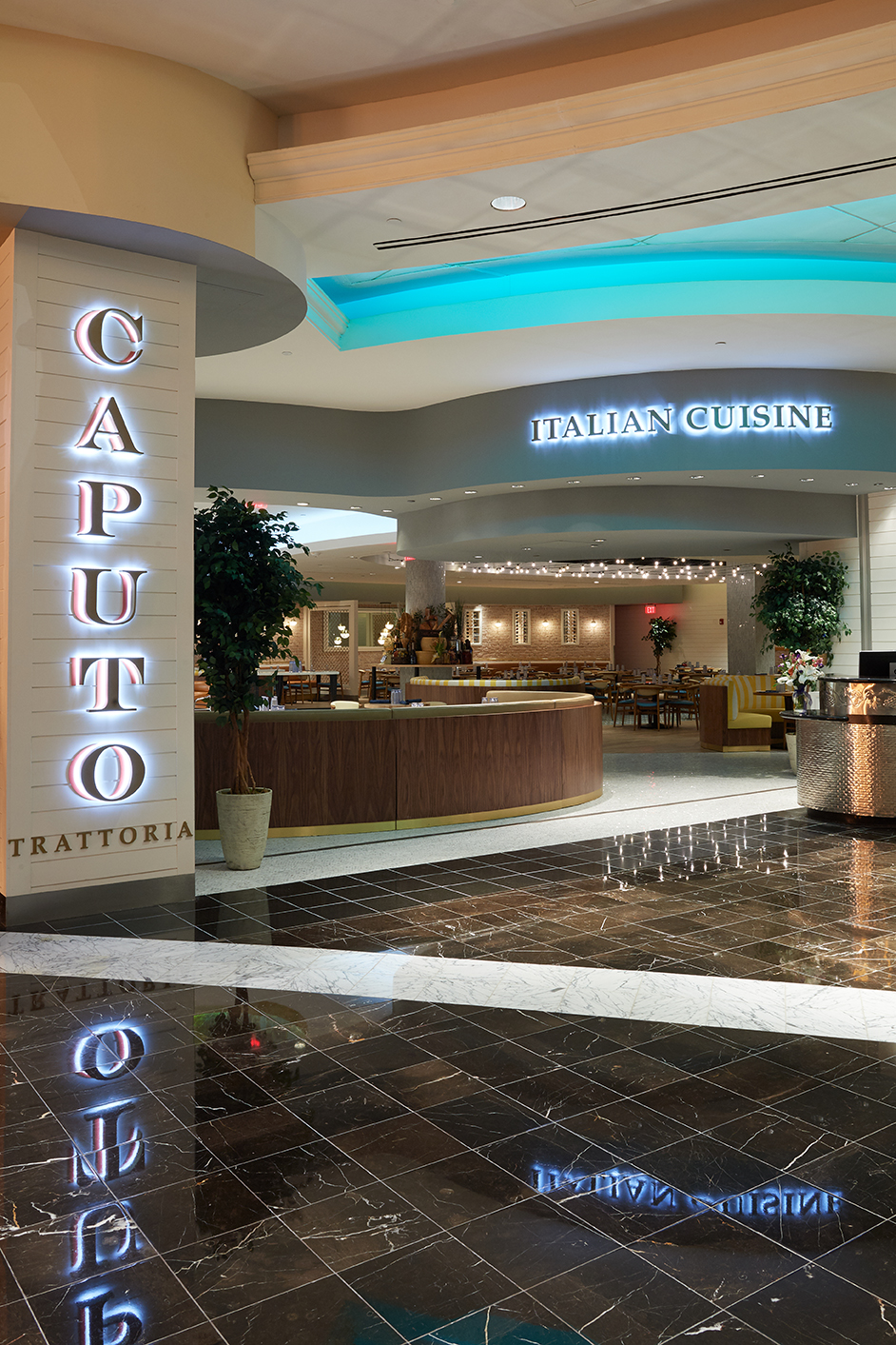 Caputo Trattoria Opens in Foxwoods A/Z Corporation